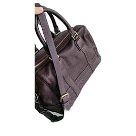 Borsa a mano Loewe Paseo in pelle cioccolato
