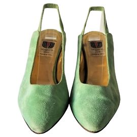 Emanuel Ungaro Zapatos Ungaro de ante verde