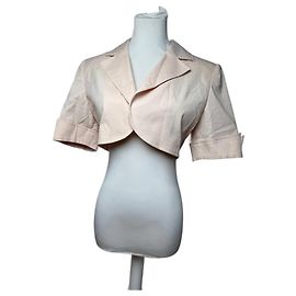 Trench coat corto vintage Dior rosa
