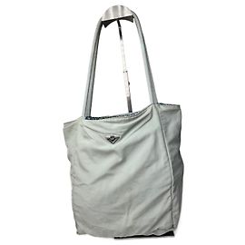 Autre Marque Vintage Bottega Veneta Wendetasche in Türkis