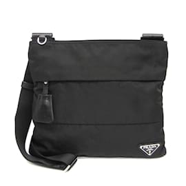 Borsa a spalla in nylon da donna Prada TESSUTO BT0741