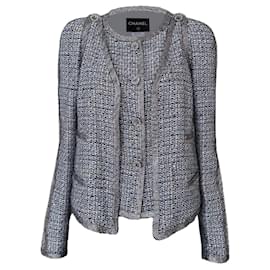 Chanel 14K$ Sammlerstück Tweed Duet 36 FR