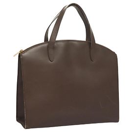 Borsa a mano GUCCI in pelle marrone oro 000 1998 0570 Auth bs27334