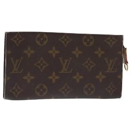 LOUIS VUITTON Monogram Bucket GM Accessory Pouch LV Auth 131232