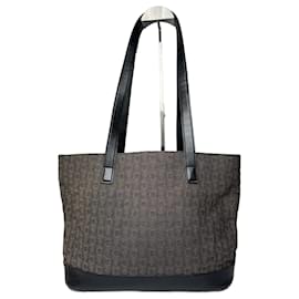 Vintage Celine Macadam Monogramm Tasche Schwarz - Céline
