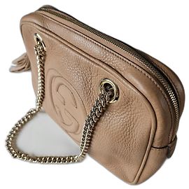 Gucci Sac Soho double chaîne dorée
