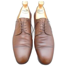 derbies jm weston marrone chiaro 9/5E 43,5 GRANDE