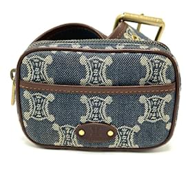 Borsa a cintura in denim Celine Macadam - Céline