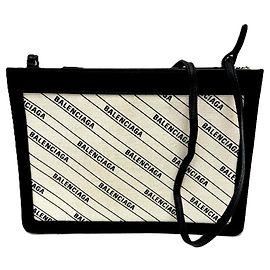 Sac pochette imprimé intégral Balenciaga