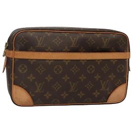 LOUIS VUITTON Clutch Compiegne 28 M51845 LV Auth ki5776