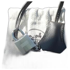 bell, pull tab and hermès lock new dustbag togo leather - Hermès