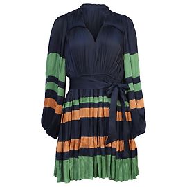 Vestido mini plisado Alia de Ulla Johnson en poliéster multicolor