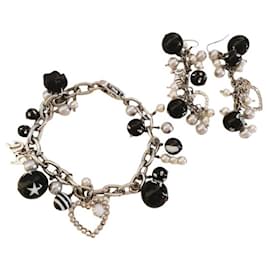 Splendida parure gioielli DOLCE & GABBANA bracciale orecchini