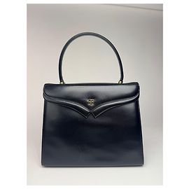 Vintage Givenchy 4G Ledertasche schwarz