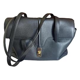 Céline Handtasche aus schwarzem Leder
