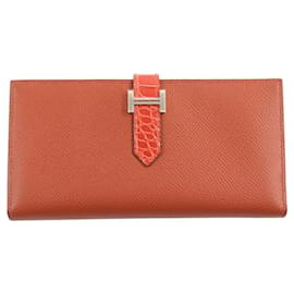 Hermès Portafoglio in pelle di coccodrillo HERMES