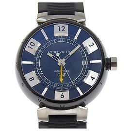 Louis Vuitton Tambour GMT Automatic Watch Q113K