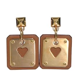 Hermes As de Coeur Stud Earrings - Hermès