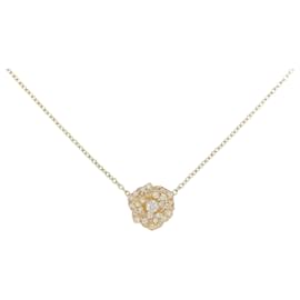 Piaget Rose Halskette aus 18K Gelbgold und Diamant