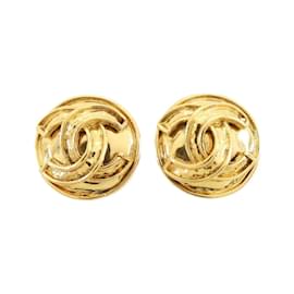 Gold Clip Ohrringe Chanel 03179