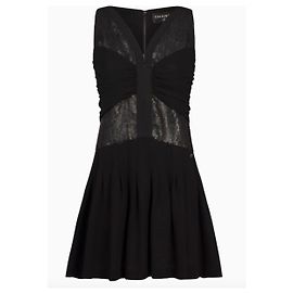 Chanel Schwarzes Mini Cocktailkleid
