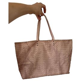 Bolso tote Intreccio Mirage de Bottega Veneta en rosa