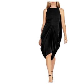 Stéphane Rolland Kleid aus schwarzer Seide Couture