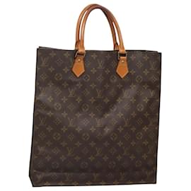 LOUIS VUITTON Borsa a Mano Sac Plat Monogram M51140 LV Auth yk18556