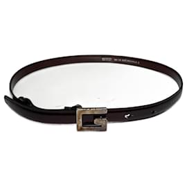 Vintage Gucci Lackledergürtel lila