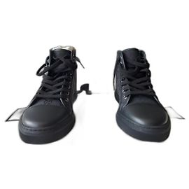 Sneakers alte Gucci Original GG Canvas Nere