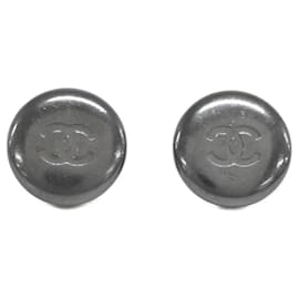 Boucles d'oreilles clips en argent Chanel
