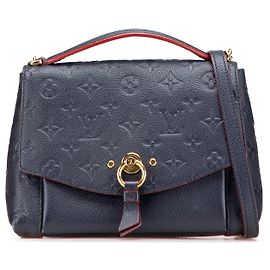 Louis Vuitton Monogram Empreinte Bianco BB Blu