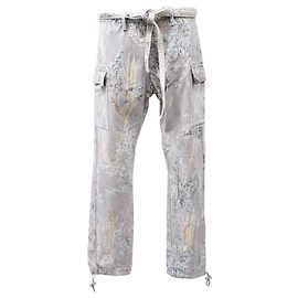 Fear Of God Printed Jiu Jitsu Pants in Ghost Camo Cotton Denim