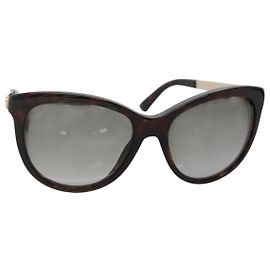 GUCCI Sonnenbrille Metall Braun Auth BA3302