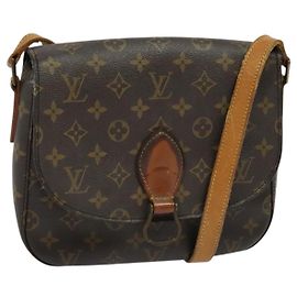 LOUIS VUITTON Monogram Saint Cloud GM Borsa a Spalla M51242 LV Auth BA3492