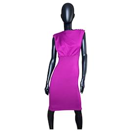 Ted Baker Kleid in Lila aus Viskose und Nylon