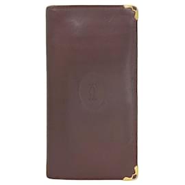 Portafoglio lungo in pelle Cartier