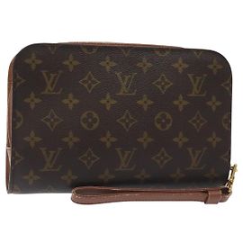 LOUIS VUITTON Clutch Orsay Monogram M51790 LV Auth 131305
