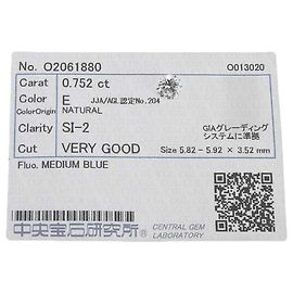 Autre Marque Lose Diamant 0,752 ct E-SI2-SEHR GUT