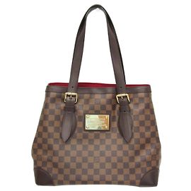 Borsa a Spalla Louis Vuitton Damier Hampstead MM