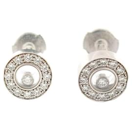 ORECCHINI CHOPARD HAPPY DIAMONDS ICONS 833087 ORO BIANCO & DIAMANTI - Chopard