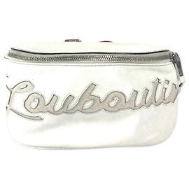 Christian Louboutin Marie Jane Logo Mesh Bag