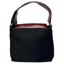 Borsa vintage Givenchy nera e rossa