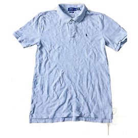 Polo Ralph Lauren Grey Cotton Men's Polo Shirt XL