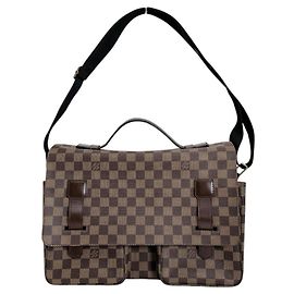 Borsa a spalla in tela Damier Louis Vuitton