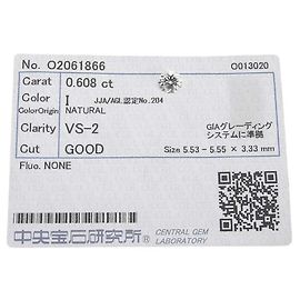 Autre Marque Lose Diamant 0,608 ct I-VS2-GUT
