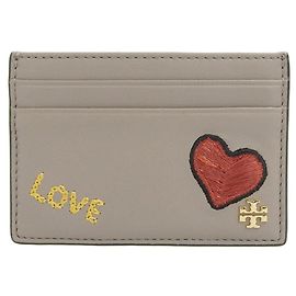 Autre Marque Lederkartenetui Heart Love von Tory Burch