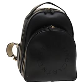 Zaino in pelle nera e oro Stella MacCartney 594165 Auth BA3320 - Autre Marque