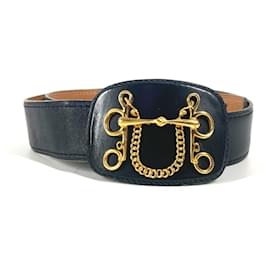 Cinturón de hebilla vintage Hermès