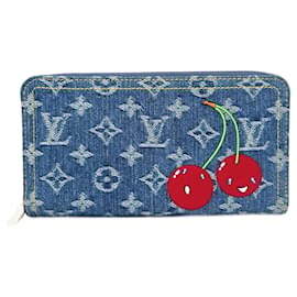 Zippy Geldbörse aus Monogram Denim von Louis Vuitton